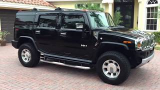 black hummer h2 interior