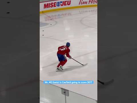Mr. 40 Goals! Is Caufield going to score 50??