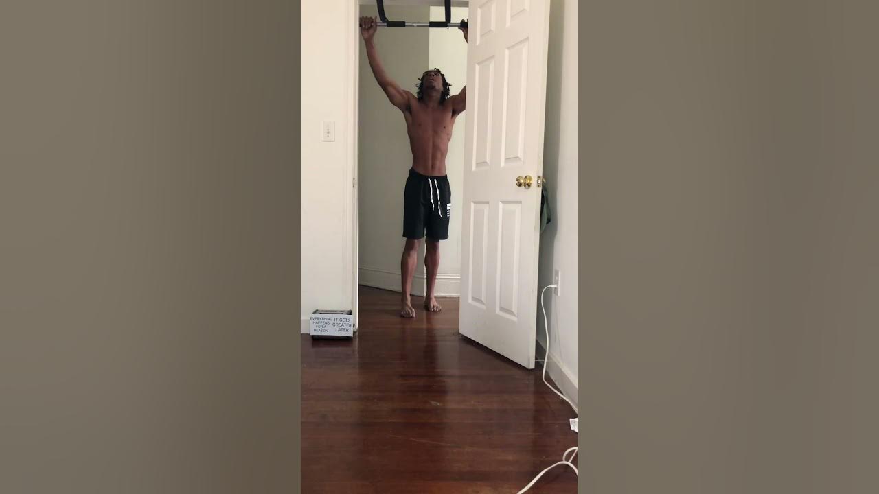 WEEK 15 DAY 4 OF PULLUPS AT HOME HOME WORKOUTS YouTube