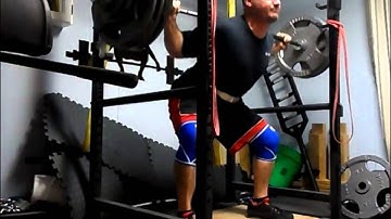 Dynamic Effort Squats with conventional deadlift