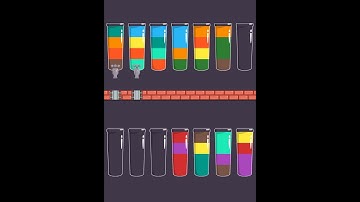 Cups - Water Sort Puzzle Level 80 Three stars