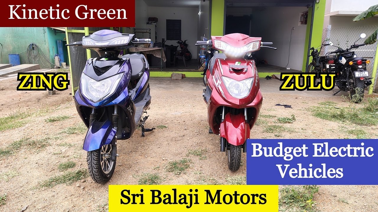 Budget Electric Vehicles, Kinetic Green, Zing,Zulu