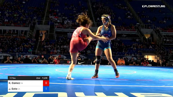 117 Lbs Final Katie Gomez California Vs Jennifer S...