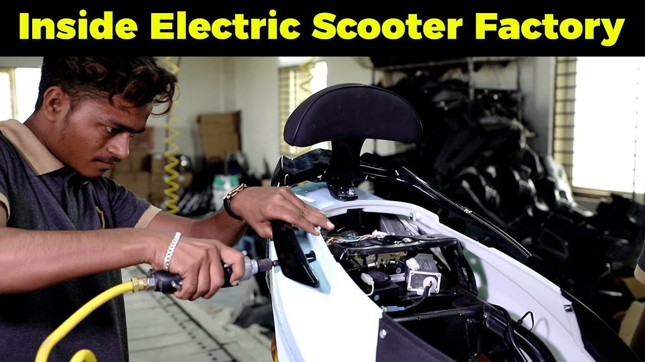 Inside Diwa Electric Scooter Making Indian Factory How It's Made In