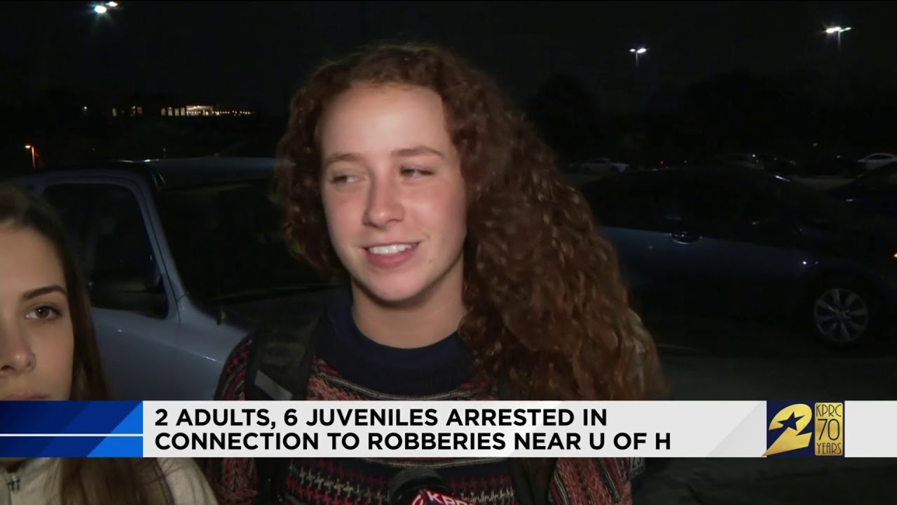 2 adults, 6 juveniles arrested in connection with robberies near UH ...