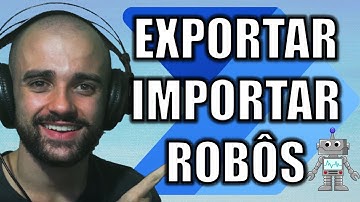 Como exportar os robôs do Power Automate Desktop (PAD) e como exportar e importar UI Flows