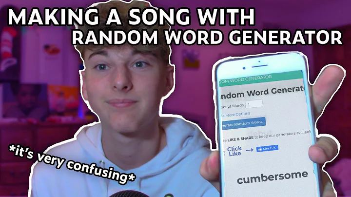 Creating a Catchy Song with Random Words!