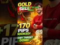 170 Pips |1:12RR |Gold Sell Trade| Easy Target Hit XAUUSD| Trade With Sinha - Vishal Sinha #trading