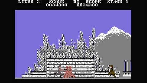 C64 music : Green Beret Loader by Martin Galway