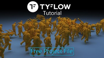 tyFlow - Tutorials Sports Events Mass Crowds (3DS MAX)