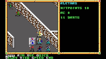 Gateway to the Savage Frontier (MS-DOS) Intro und Gameplay