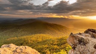 Humpback Rocks & Blue Ridge Parkway Time Lapse in 4k