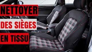 COMMENT NETTOYER DES SIÈGES DE VOITURE EN TISSUS !!