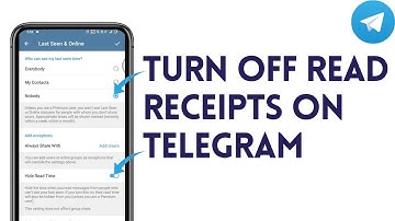 How To Turn Off Read Receipts On Telegram