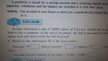 Ch 10. Banks and Simple Interest