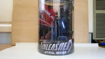 Star Wars Unleashed Darth Vader Review + Darth Maul Light up Statue 1
