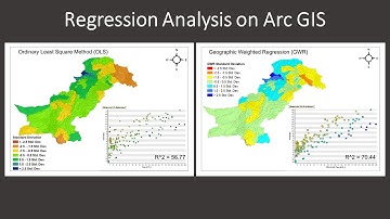 Regression Analysis on Arc GIS | Ordinary Least Squares | Graphically Weighted Regression
