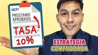 Prestamos con INTERESES BAJOS | Estrategia Paso a Paso✅