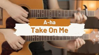 Video thumbnail of "Take On Me - A-ha | Como tocar a introdução (Base + Solo) - How To Play"