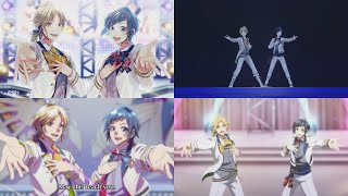 LIPxLIP - Yume Fanfare (MV, Live, Movie, & Anime Comparison)