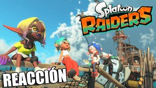 REACCIÓN A SPLATOON RAIDERS - NUEVO SPIN OFF DE SPLATOON