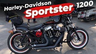 Мотоцикл, на котором СТРАШНО ездить – Harley-Davidson Sportster 1200 Stage 1 сравнение с Yamaha Bolt