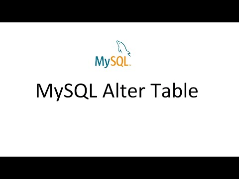 MySQL alter table w praktyce.