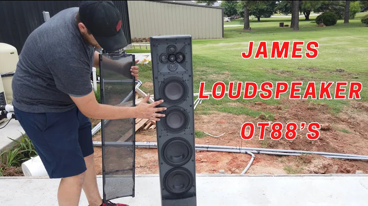 James Loudspeaker OT88 outdoor install! Part Two.
