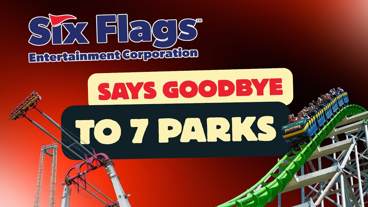 Компания Six Flags продала 7 парков — вот как это повлияет на ситуацию в 2026 году.