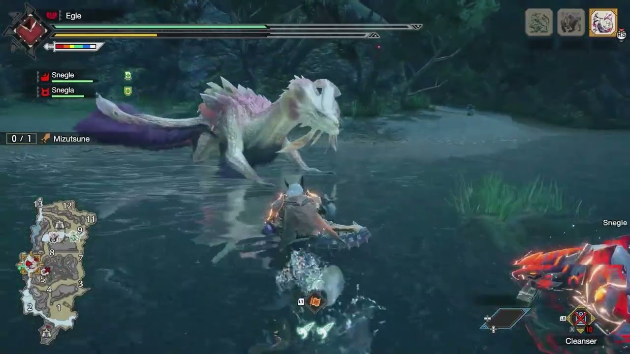 Monster Hunter Rise: Sunbreak Sidequests - Anomaly Quests - Anomaly Research: Mizutsune