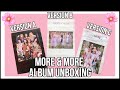 Unboxing All 3 Versions of TWICE&#39;s More &amp; More Mini Album #MoreAndMore (Please Read Description)