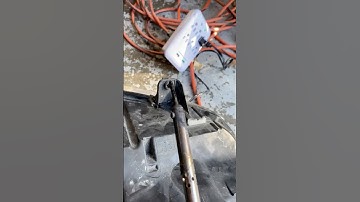 Plastic welding broken headlight tab