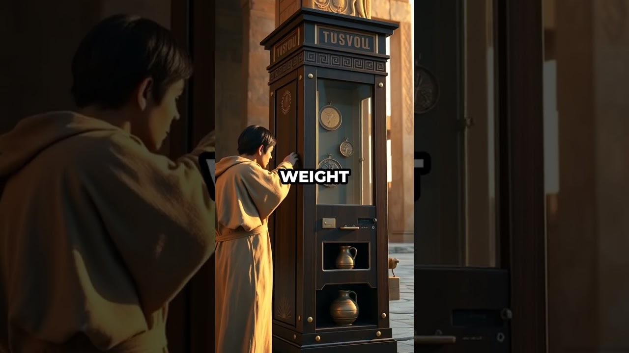 Ancient Egyptian Vending Machine Dispensed Holy Water 2,000 Years Ago!