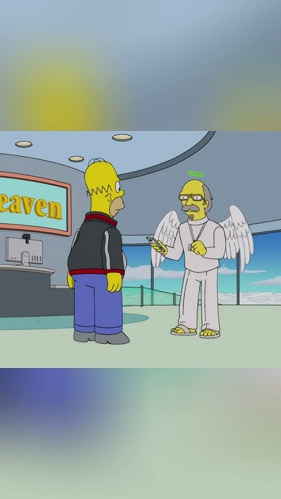 Гомер Симпсон умирает и попадает в рай #симпсоны #simpsons #сериал # ...