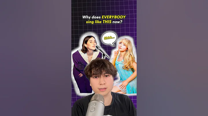 Why Does Everybody Sing Like THIS now? 🎤🤫 #billieeilish #music