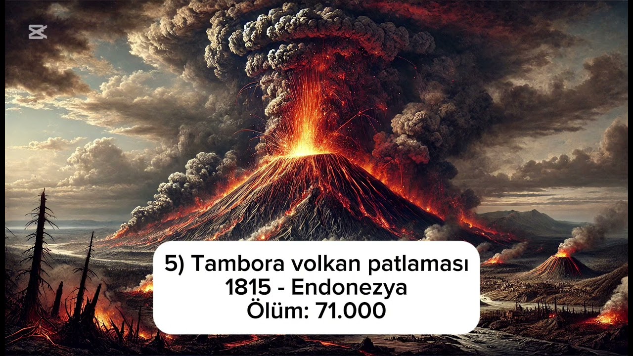 Dünyada görülen en büyük doğal afetler 🧐 