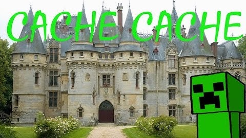 CACHE CACHE MINECRAFT MAP MEDIEVALE [CHATEAU ROBIN DES BOIS DISNEY] | PS4 FR