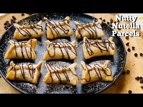 Nutty Nutella Parcels | Chocolate Parcels | Flavourful Food
