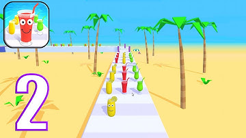Juice Run - Gameplay Walkthrough Part 2 (Android,iOS)