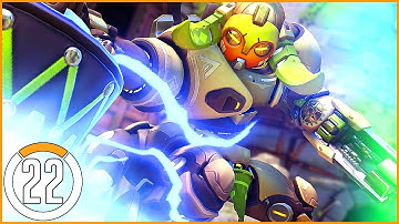 Overwatch Gameplay | ALL ORISA SKINS, VOICE LINES, INTROS etc! | #22