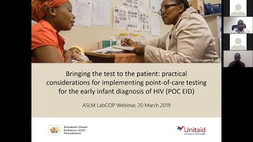 March 2019 LabCoP ECHO Session: Practical Considerations for Implementing POC Testing for EID of HIV