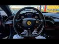 Ferrari SF90 Startup Sound, Interior and Revving !