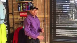 Interior security rolling shutters