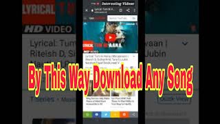 How To Download Any Song On Mobile & Laptop l Very Simple Way l Free l #shorts #Subscribe screenshot 5