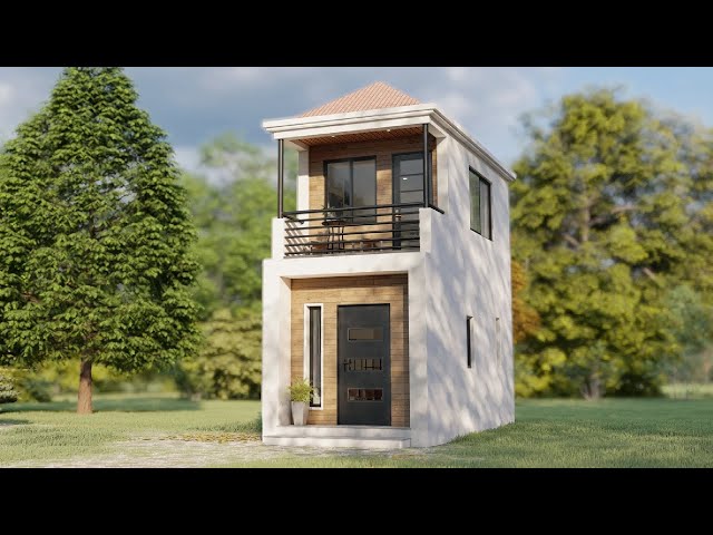 Replying to @tilly.pman Two Story House Idea! Perfect for a small