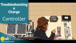 Troubleshooting a Solar Charge Controller