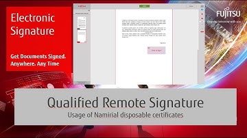 Qualified eSign (Disposable) demo eSignAnywhere