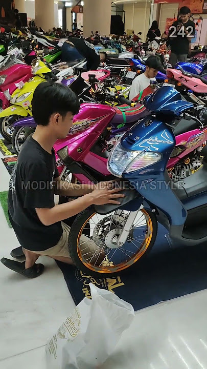 Part 242 Ngerii..‼️ Nouvo Lele Di Area Kontes Modifikasi Motor‼️