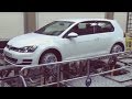 Volkswagen golf 7 production testing