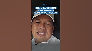 Dedi Mulyadi Resmi Larang Aksi Minta Sumbangan di Jalan Jawa Barat, Termasuk untuk Bangun Masjid